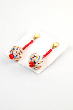 Load image into Gallery viewer, Confetti Drop Earrings