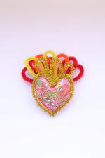 Load image into Gallery viewer, Heart Hair Clip — Recycled Joy
