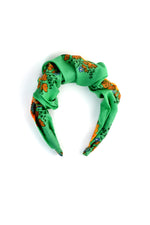 Load image into Gallery viewer, Green Floral Headband
